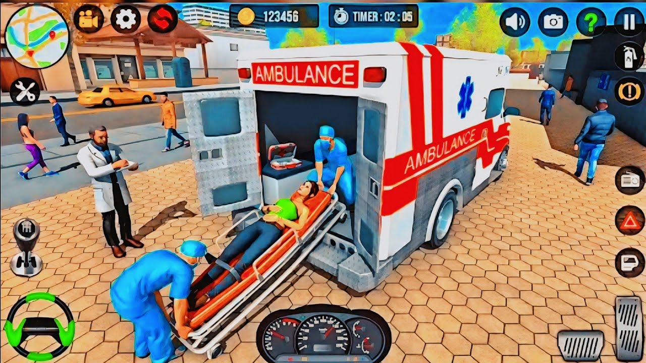  🦺 Emergency Ambulance  🚑 Game 2026 - City Ambulance Simulator Game ( Android Gameplay )