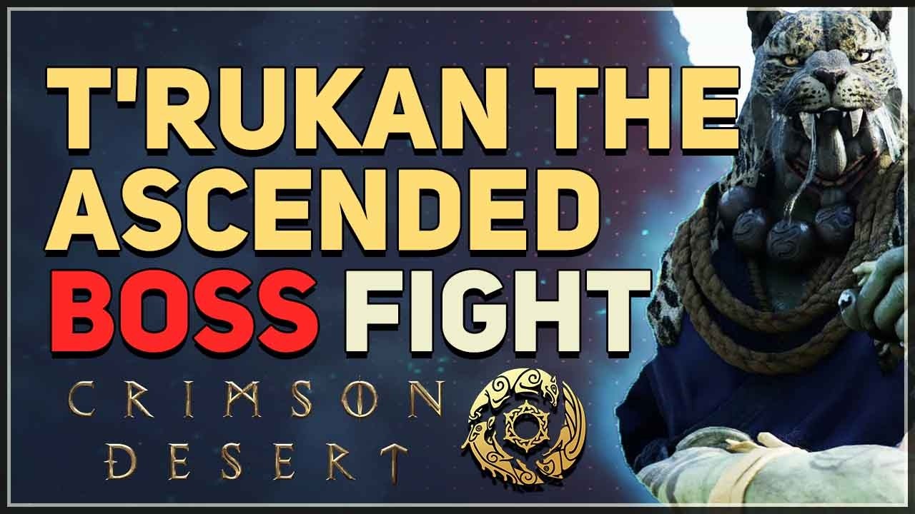 T'rukan the Ascended Boss Fight Crimson Desert