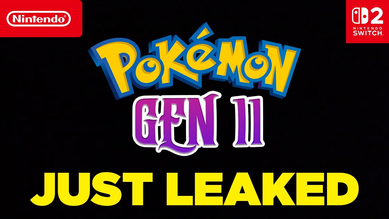 MORE LEAKS for Pokemon Generation 11...