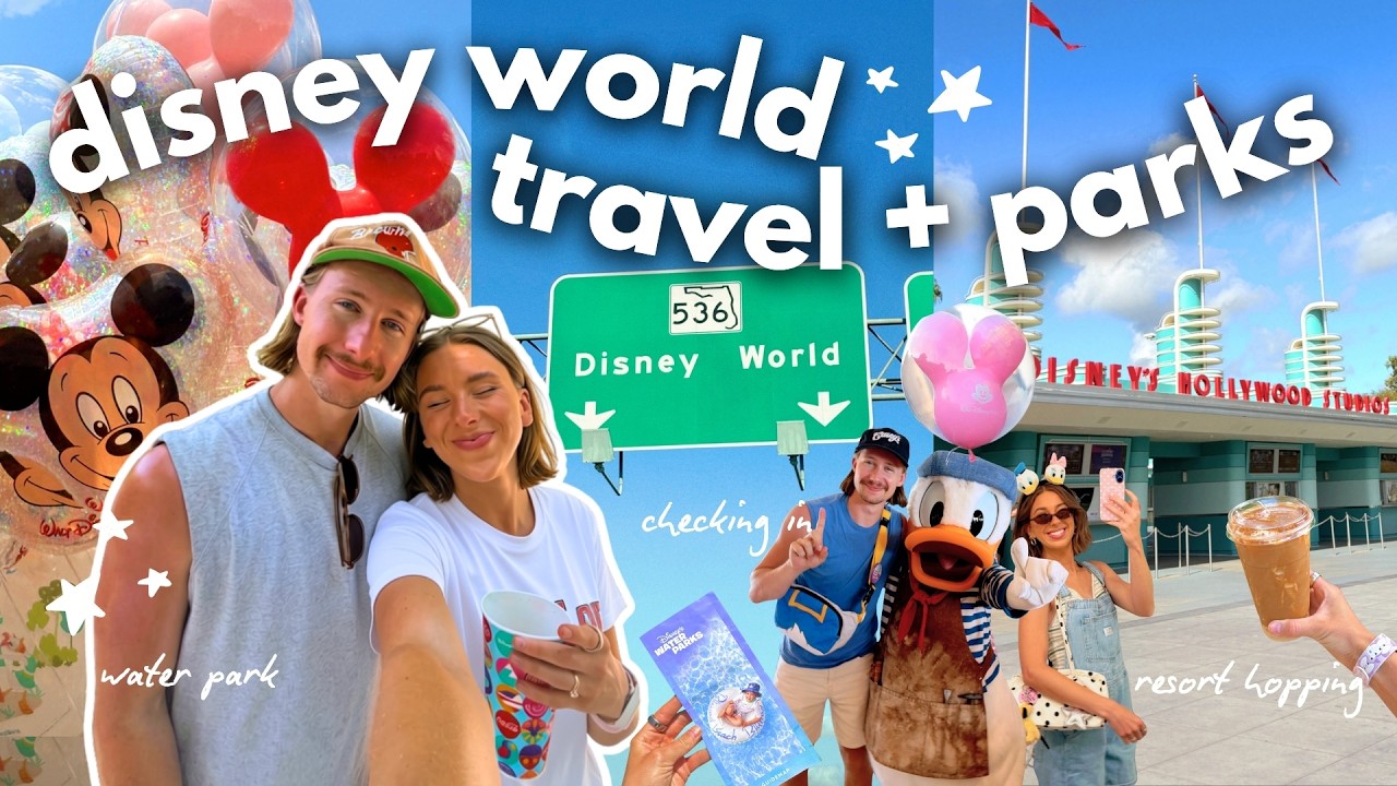 ВЛОГ О DISNEY WORLD🐭⭐️ Заселение в отель, Blizzard Beach, посещение курортов, Topolino's, Disney ...