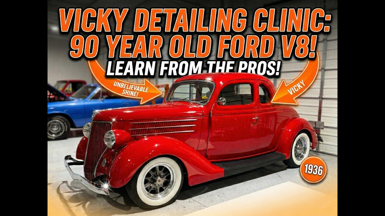 1936 Ford V8 Coupe Gets New Life