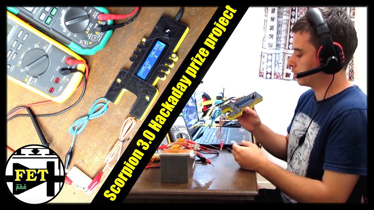 Electronic device for the masses -  Scorpion 3.0 - Hackaday prize entry