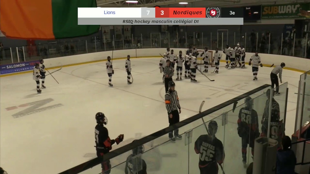 RSEQ Hockey masculin 🏒  Ch.-St-Lawrence @ Lionel-Groulx [2026-02-22]