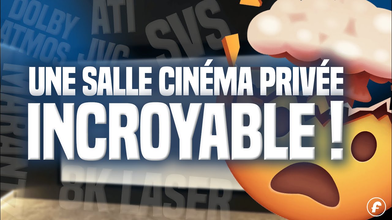 Cette salle cinéma privée est impressionnante !