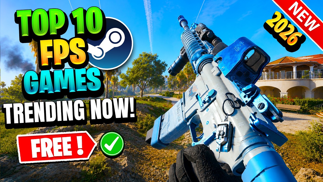 Топ-10 бесплатных FPS-игр, которые сейчас в тренде! (2026)