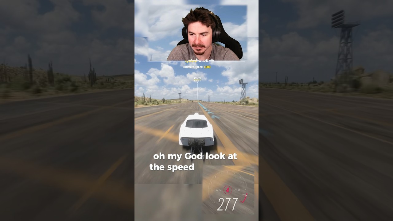 Профессиональный стандартный дрэг-кар из Forza Horizon 5 покоряет таблицы лидеров 😂