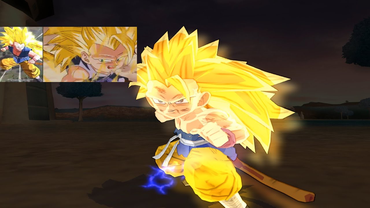 Goku SSJ3 [GT] NEW MOVESET | DBZ BT3 (PS2 MOD)