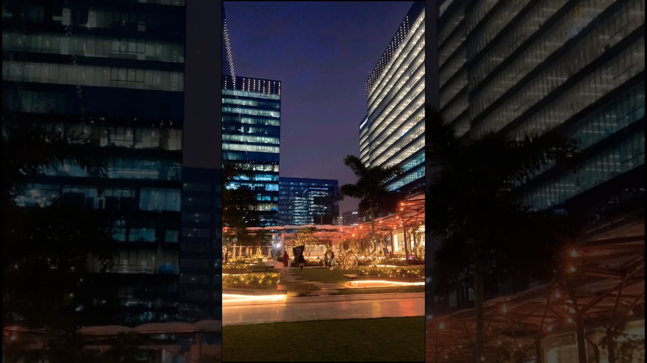 Pune City Skyline | Pune City Drone View at Night | Pune City Status #pune #shorts #skyline #reels