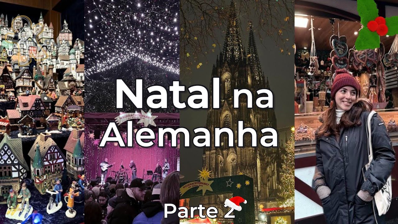 Colônia no Natal: Comidas Típicas, Mercado Lindo e Último Dia na Cidade |Pt 2 Alemanha vibe Natalina