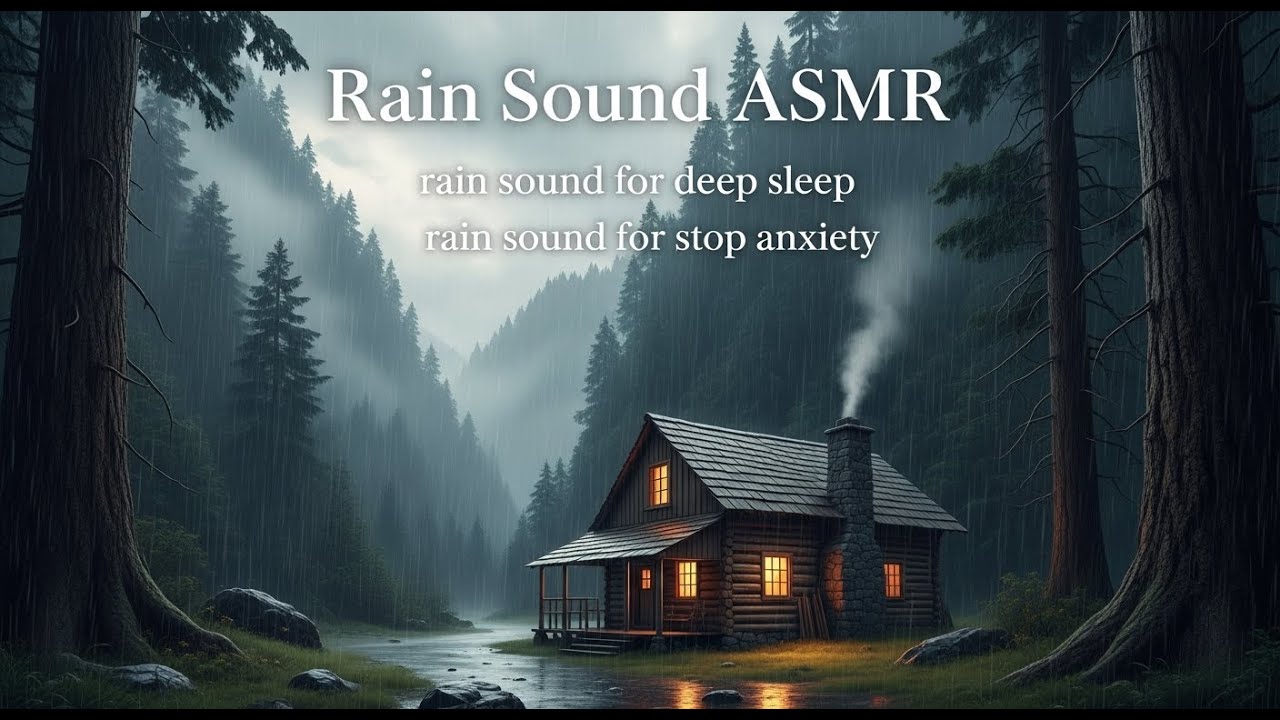 Rainstorm Night Sounds ⛈️ Peaceful Thunder Sleep Ambience