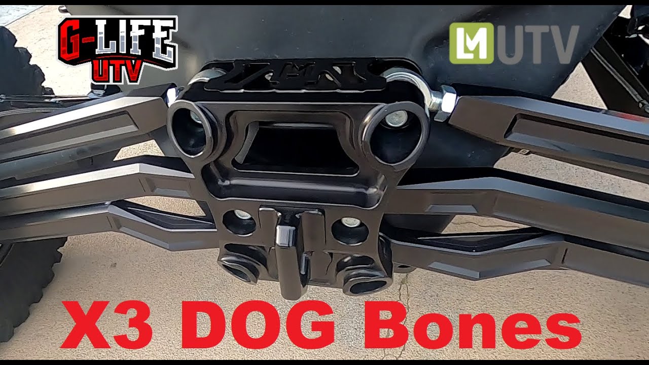 LMUTV X3 Rear Bulkhead Kit / Dog Bones - EP 242