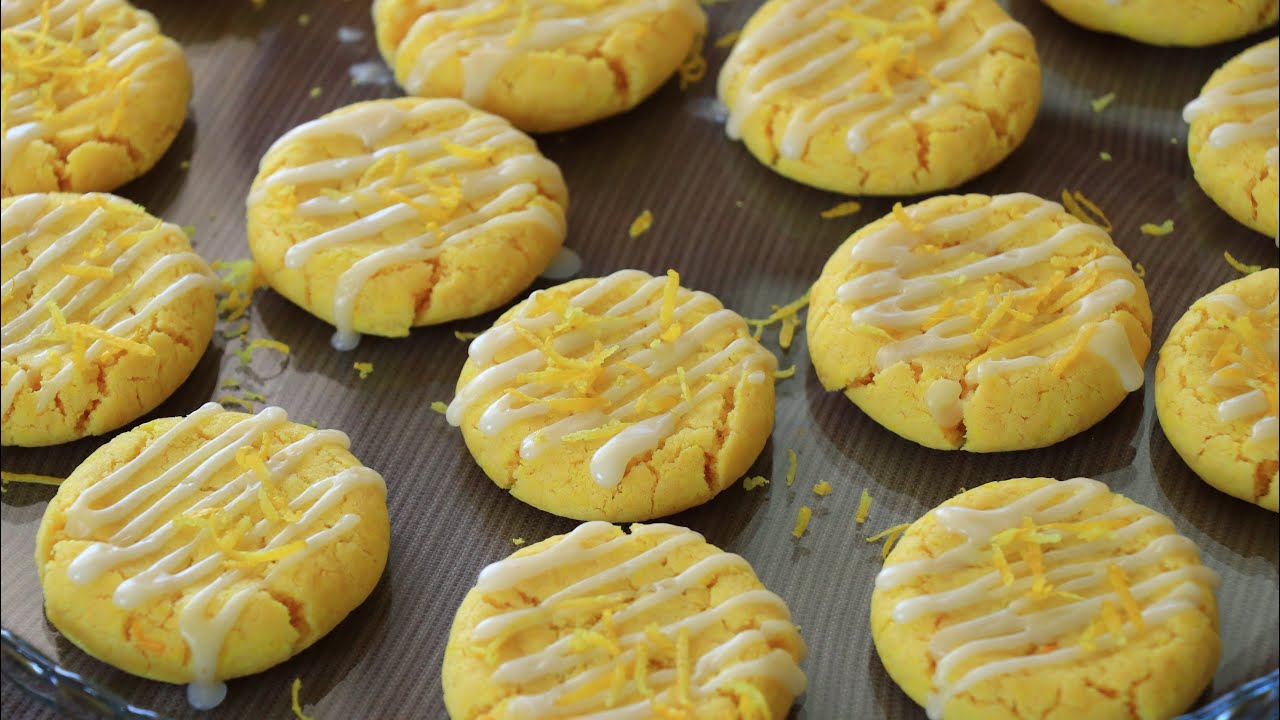 🍋 ЗАБУДЬТЕ О ЛИМОННОМ ПЕЧЕНЬЕ! Ничего подобного😍Рецепт глазированного лимонного печенья💯
