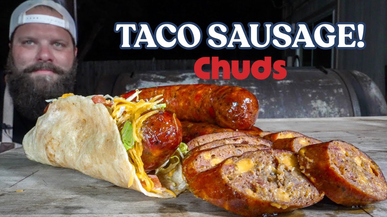 Taco Sausage Wrap! | Chuds BBQ