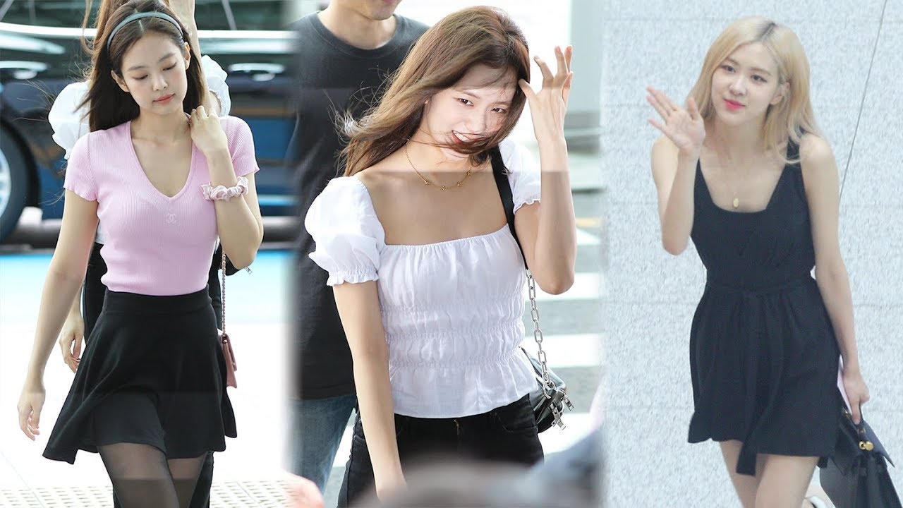 190711 블랙핑크(BLACKPINK) 출국 Departure [인천공항] 4K 직캠 by 비몽