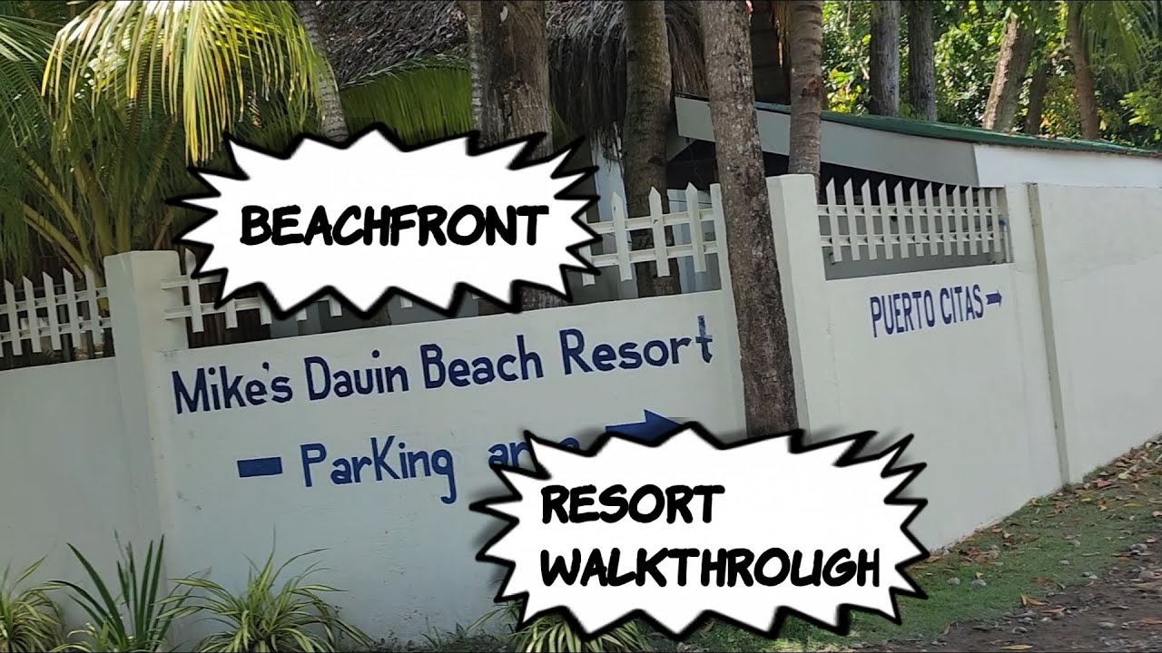 Mike's Dauin Beach Resort ⛱️ 😎