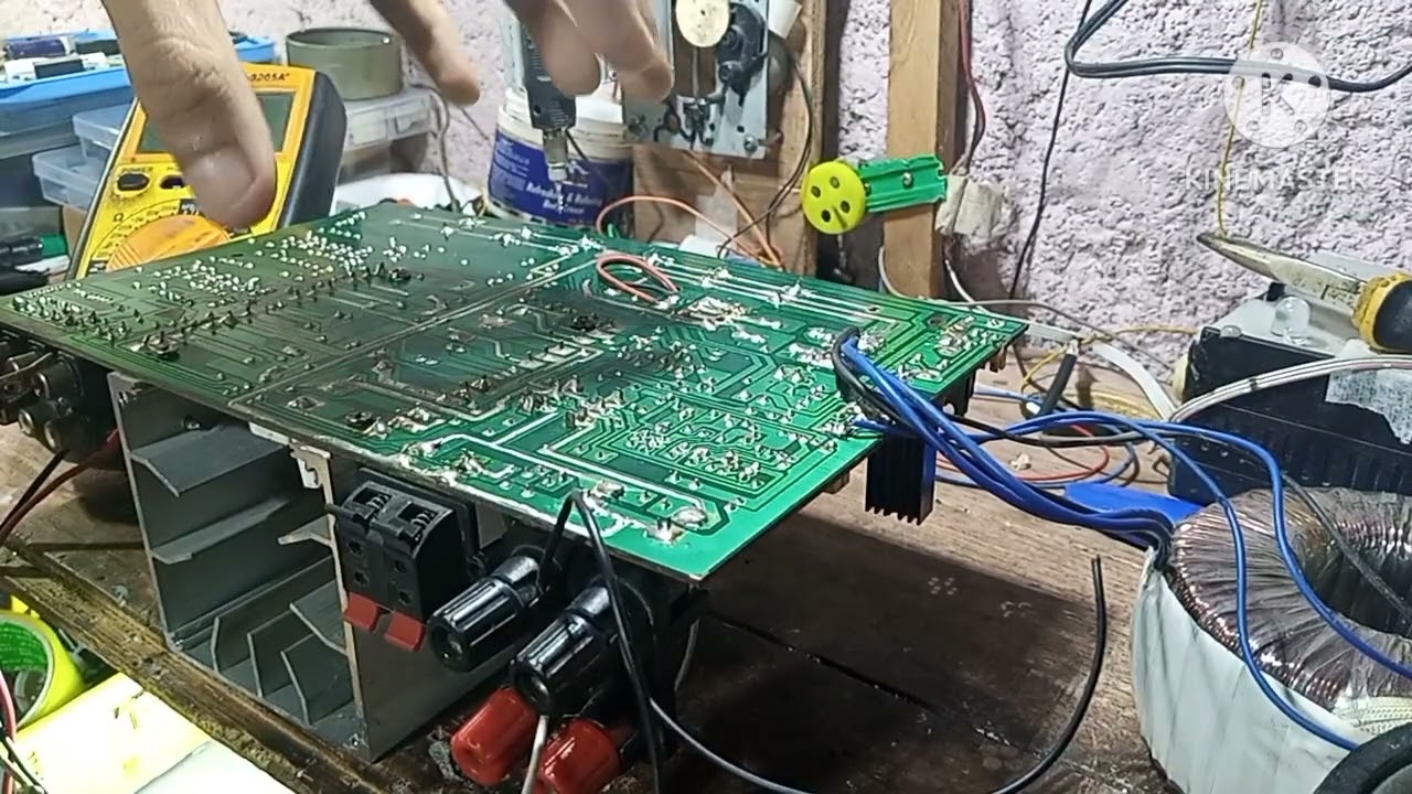 Pongo a prueba el sistema de protección del amplificador chino LVS, KTV y mas.