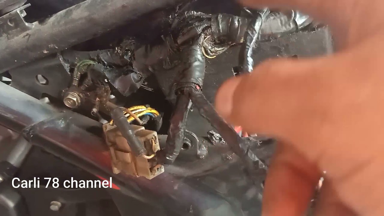 Cara mengatasi lampu indikator spidometer  mati,klakson ,sen dan lampu stop mati Honda CBR .