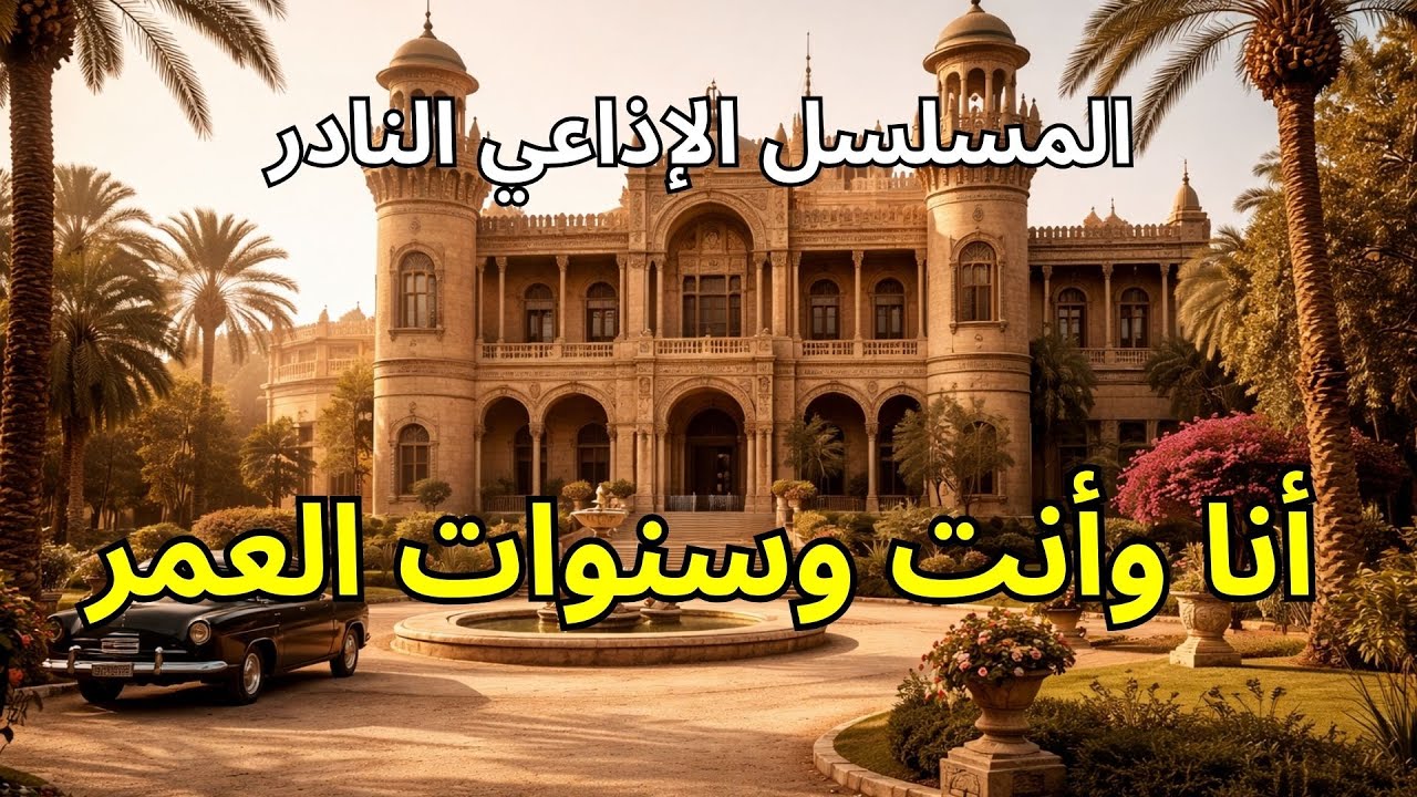 المسلسل الإذاعي النادر: أنا وأنت وسنوات العمر | تأليف وحيد حامد | بطولة محمود مرسي ومحسنة توفيق