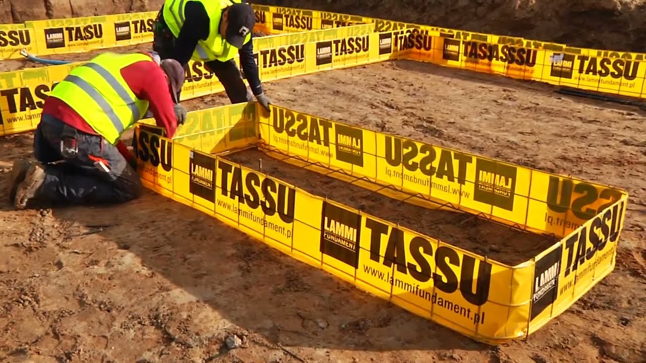 Montaż szalunków TASSU w miejscowości Gowino
