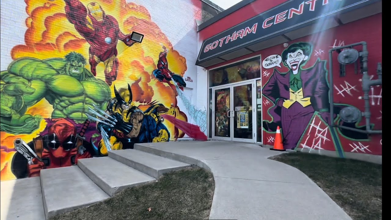 Gotham Central Comics in Mississauga | ASMR Walkthrough |