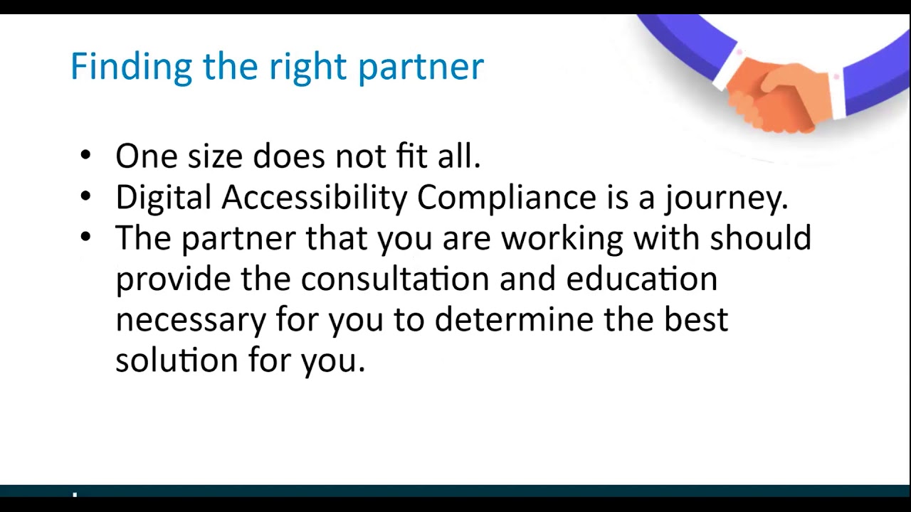 What To Look for in an Accessibility Audit