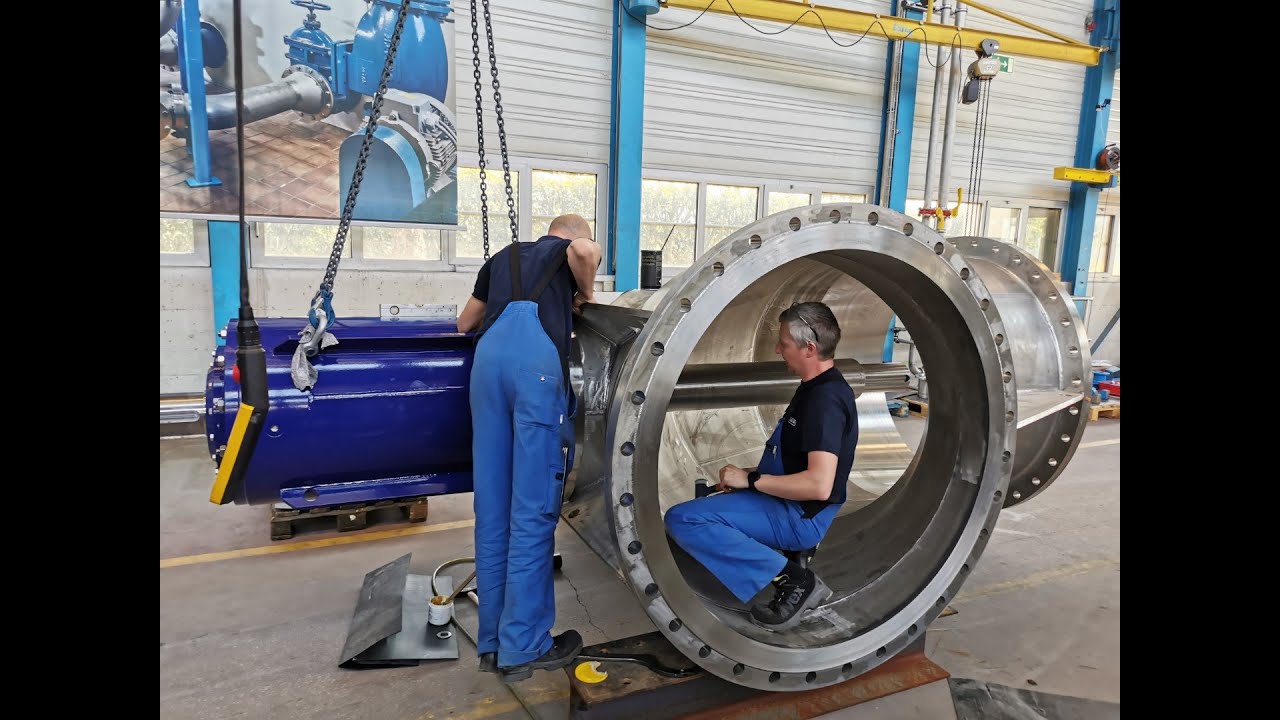 Assembly of an Egger Axial Flow Pump RPP 1305