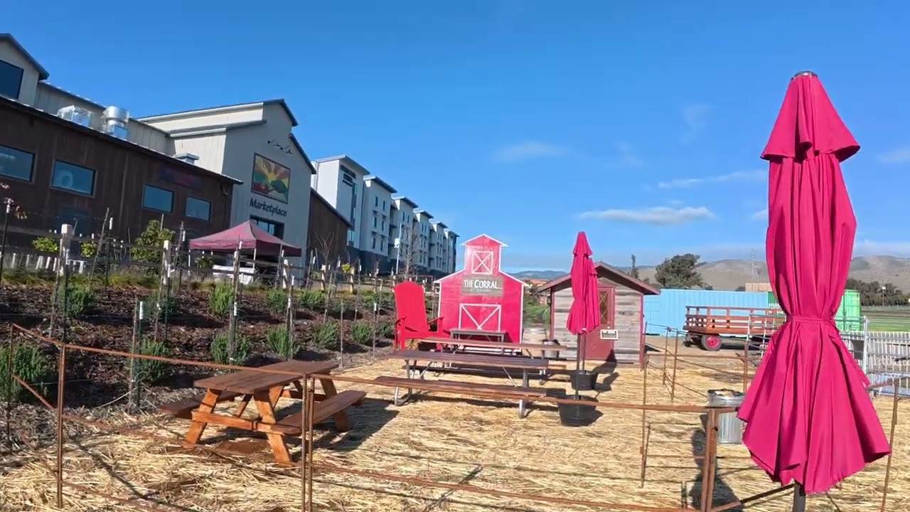 Exploring The Newly Built SLO Ranch Market In San Luis Obispo, Lunch At Madonna Inn