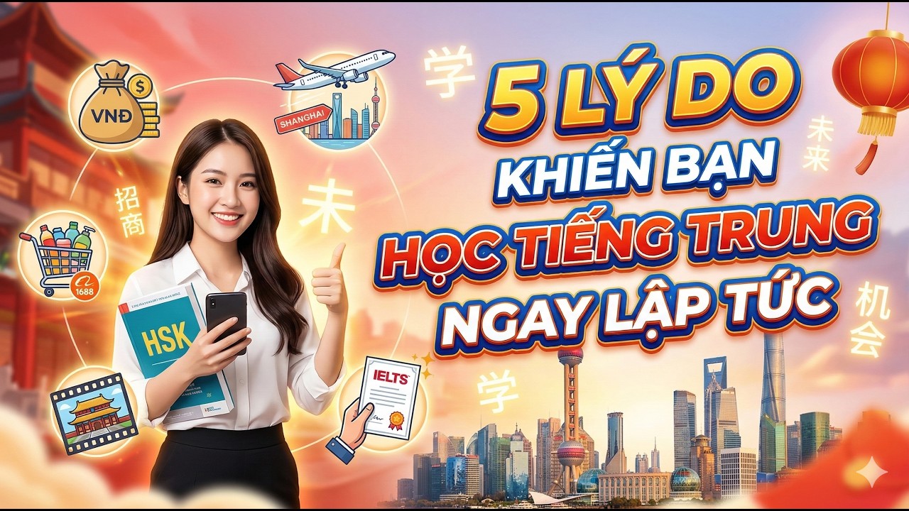 😍  🤩Học Tiếng Trung Để Làm Gì? 5 Lý Do Khiến Bạn Muốn Học Ngay Lập Tức.