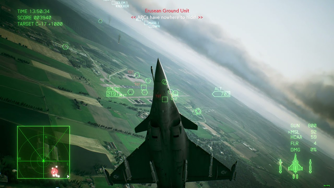 Charge The Enemy | Operation Eastern Wind | Mission 02 | ACE COMBAT 7 | Rafale