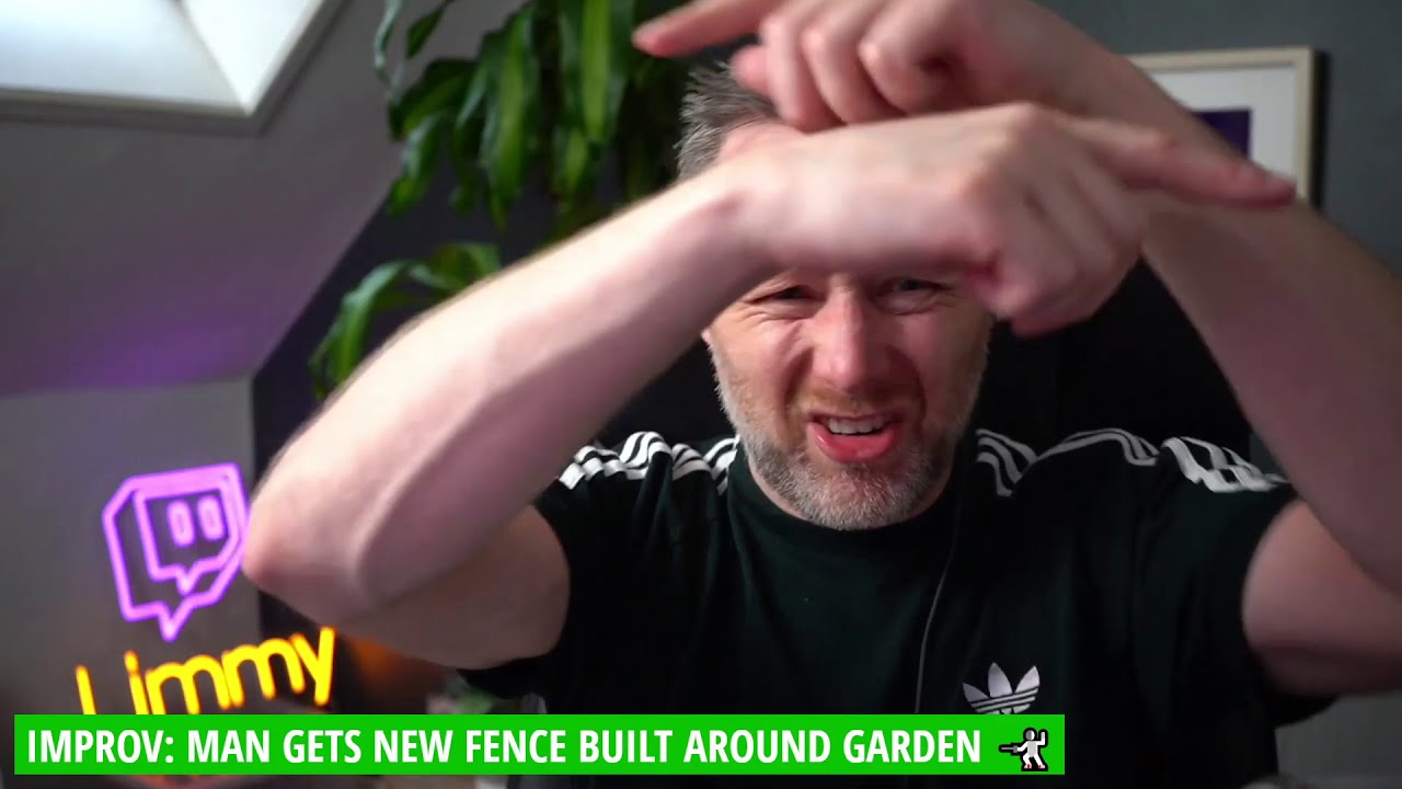 LIMMY - Improv: Man Gets New Fence Built Around Garden
