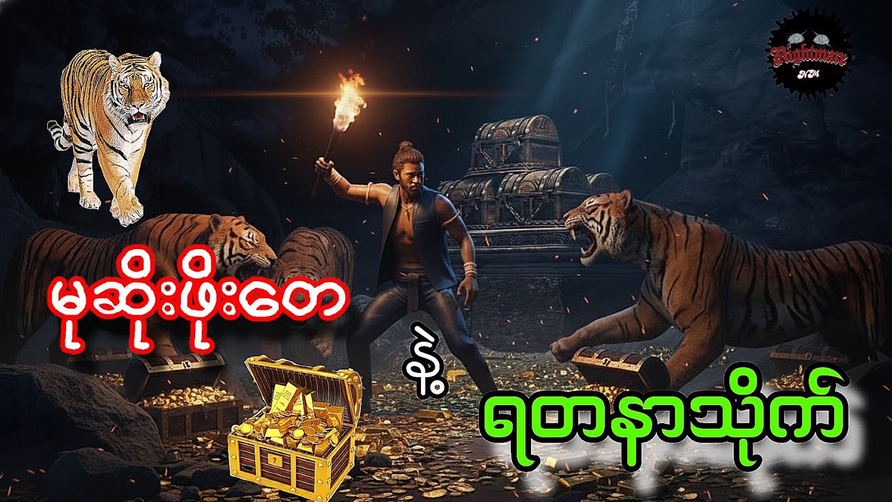 မုဆိုးဖိုးတေနဲ့ရတနာသိုက်ကြီး#သရဲကား