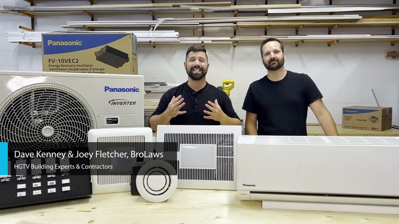 The BroLaws discuss indoor air quality (IAQ), and Panasonic&rsquo;s Breathe Well Solution