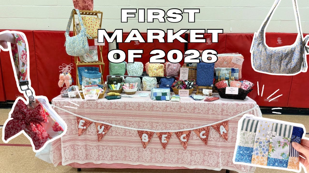 First Market Of 2026 🛍️ Elementary School Market Vlog 