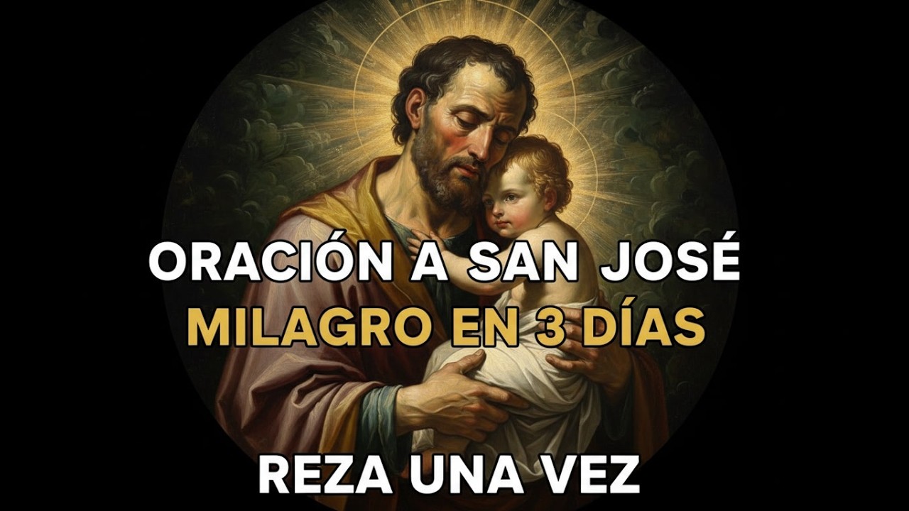 San JOSÉ pasa al frente / oración Poderosa para milagro Urgente