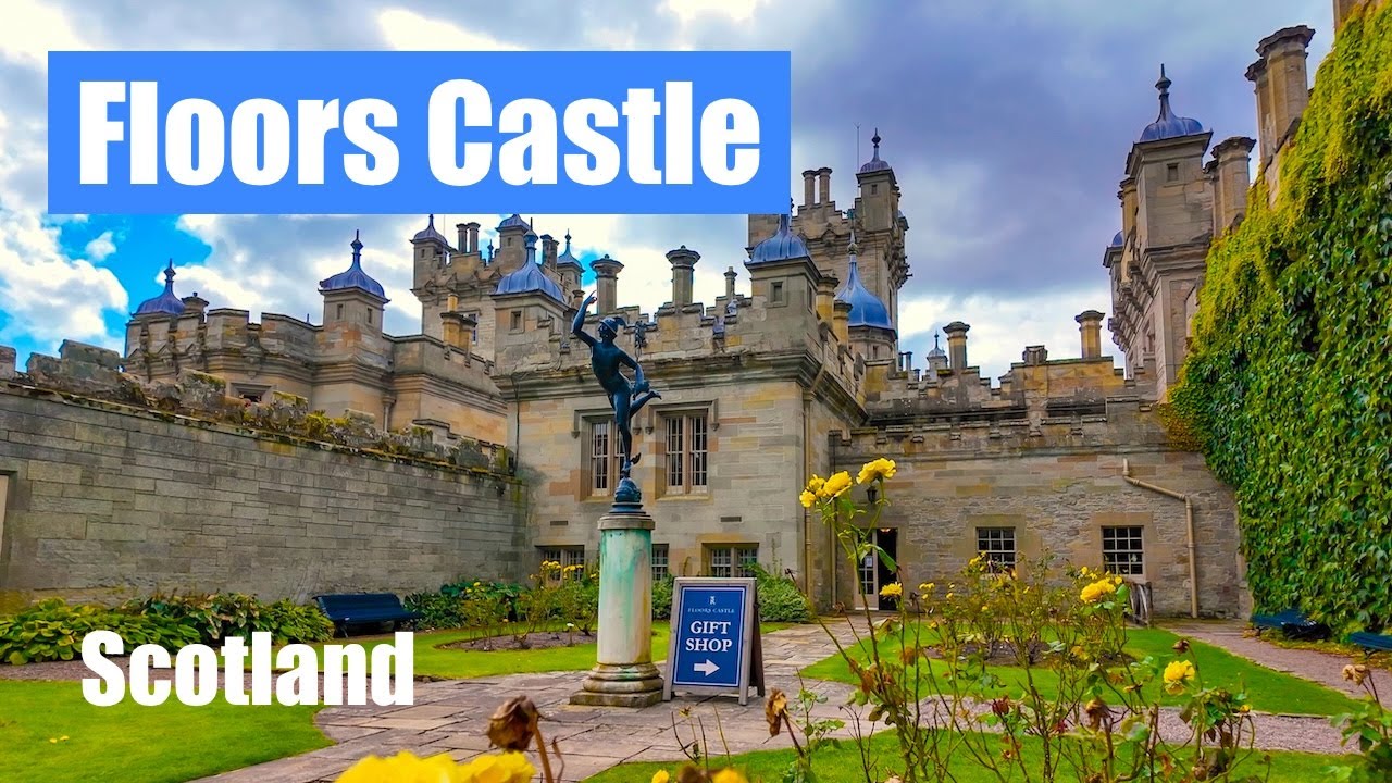 Floors Castle - One of Scotland's Most Beautiful Castles in The Scottish Borders of Scotland