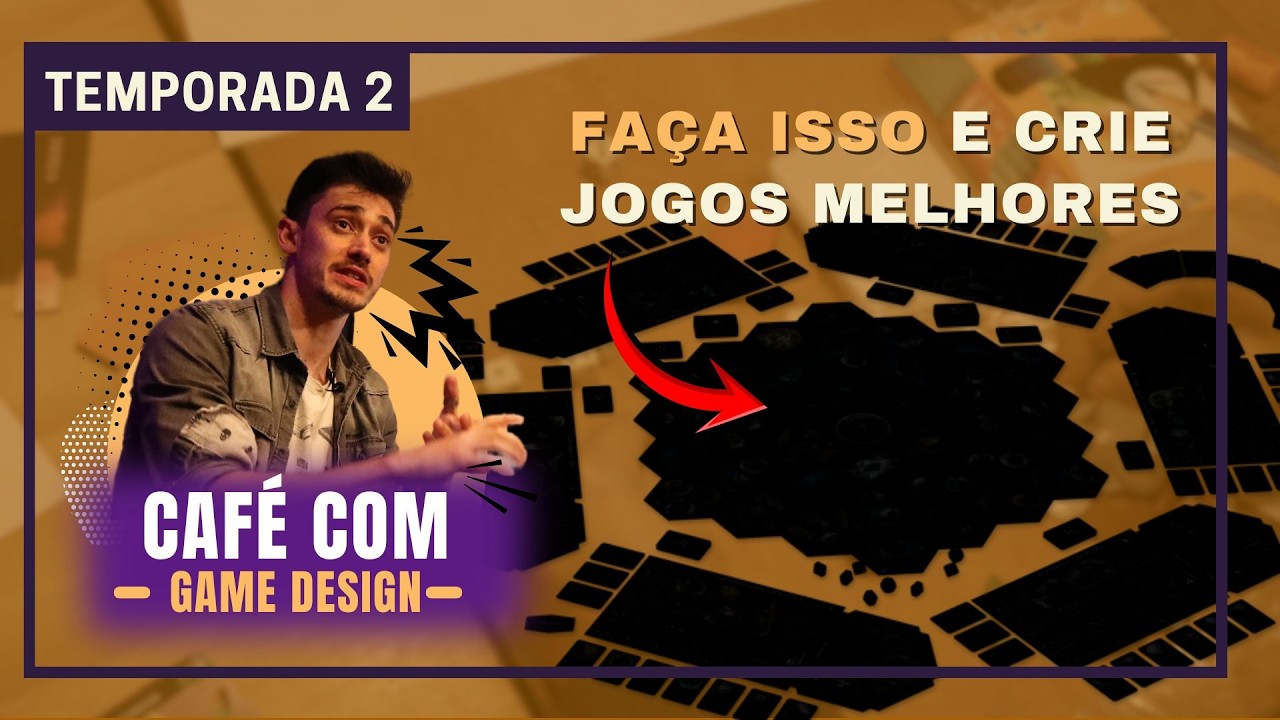 Como melhorar o seu game design - Café com Game Design T2 E50