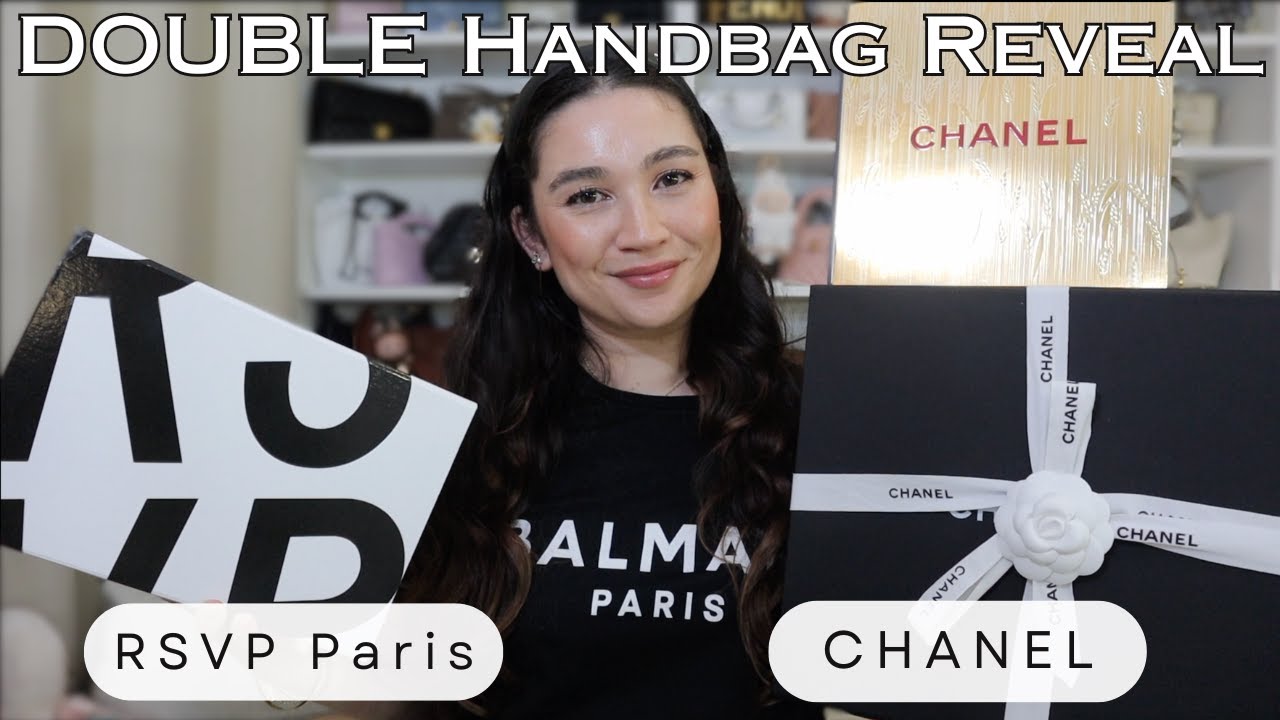 Double Handbag Unboxing - CHANEL & RSVP Paris - High End Luxury vs Contemporary
