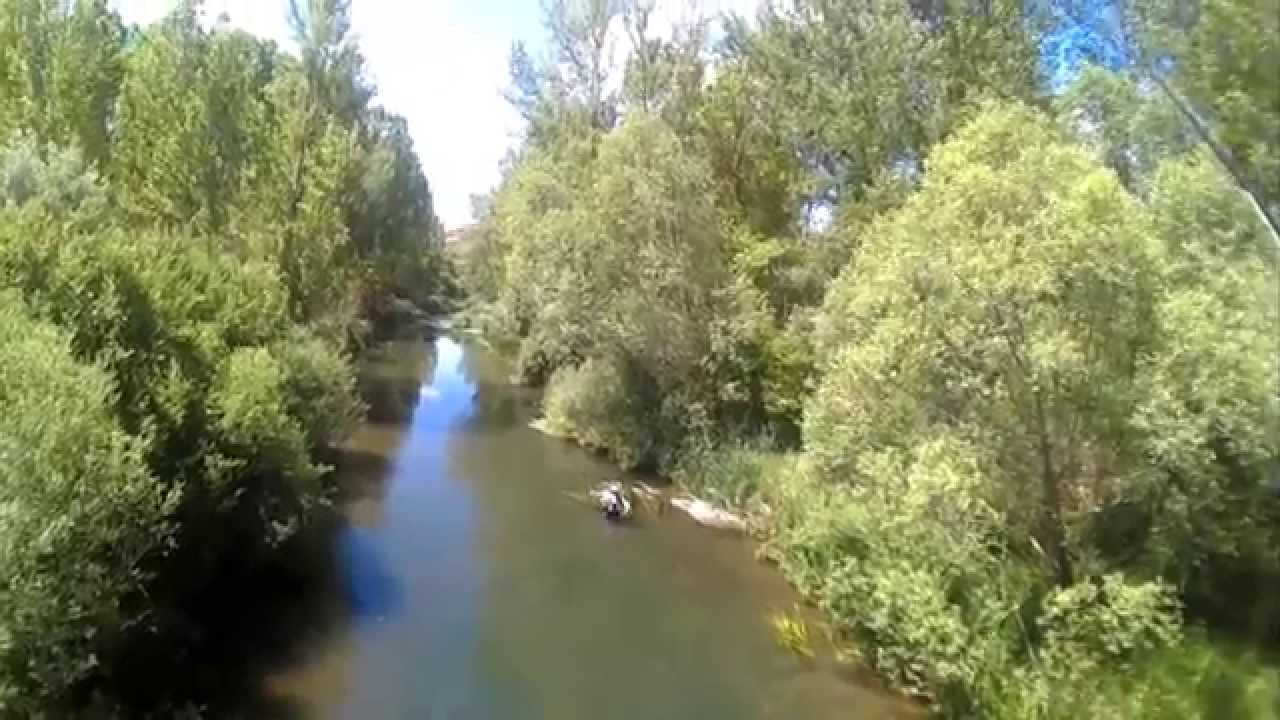 Pescando a mosca en el coto de Ucero