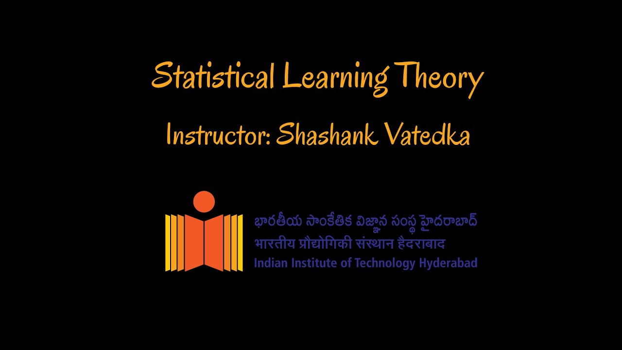 Statistical Learning Theory 2026: Class 26