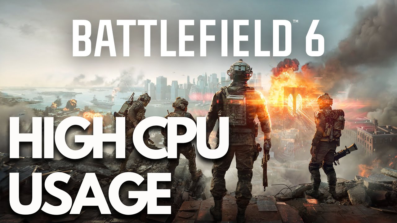 FIX Battlefield 6 High CPU Usage - NEW🎮🔥