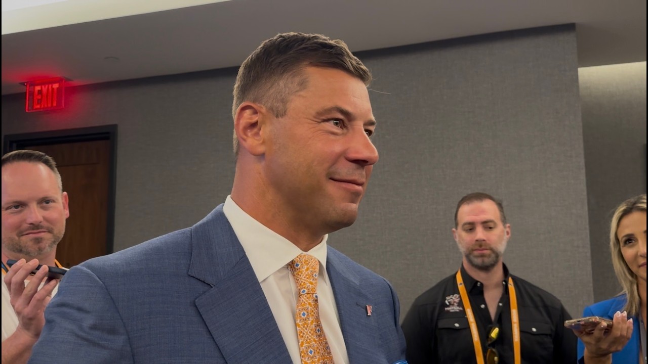 Jon Sumrall at SEC Media Days | Florida Gators Football