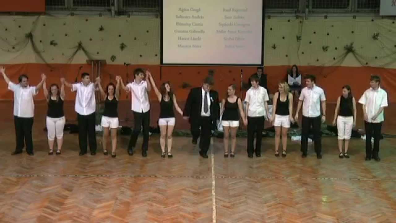 Hunyadi szalagavató 2012.11.30. Jánoshalma, 13. N osztálytánc