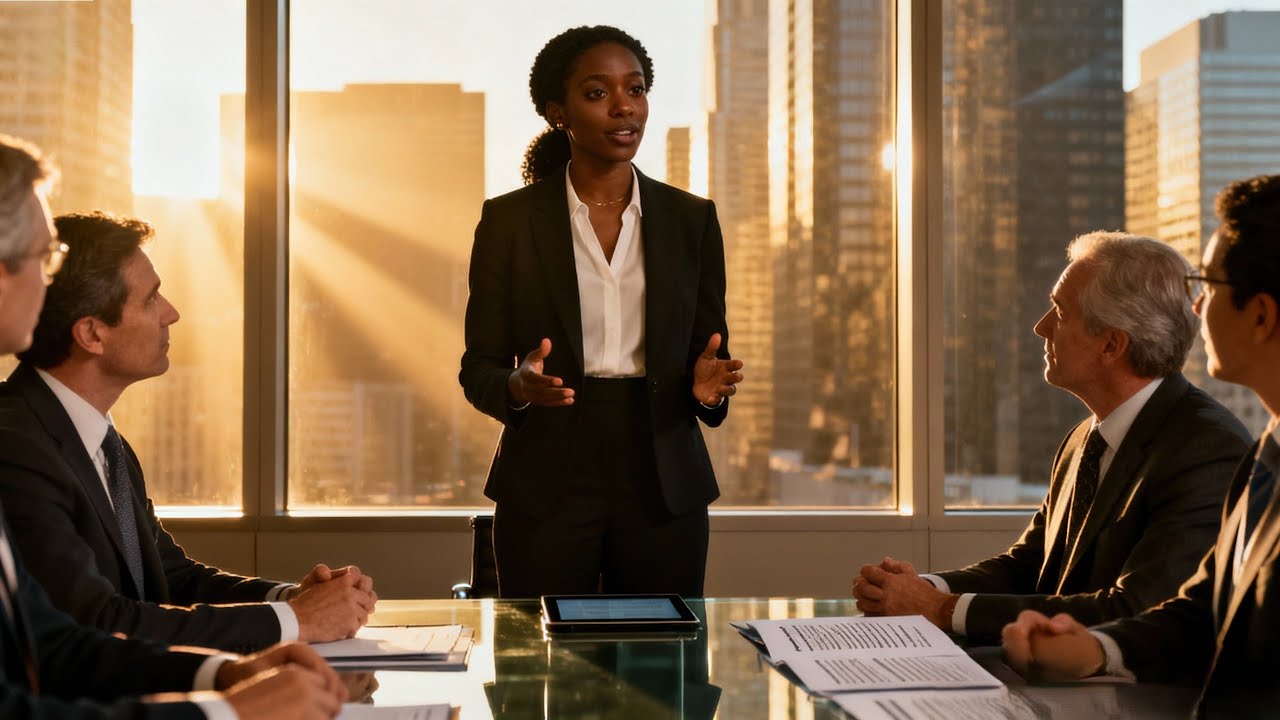 The Black Janitor's Daughter Speaks 7 Languages — And Saves the CEO’s $30 Million Deal...
