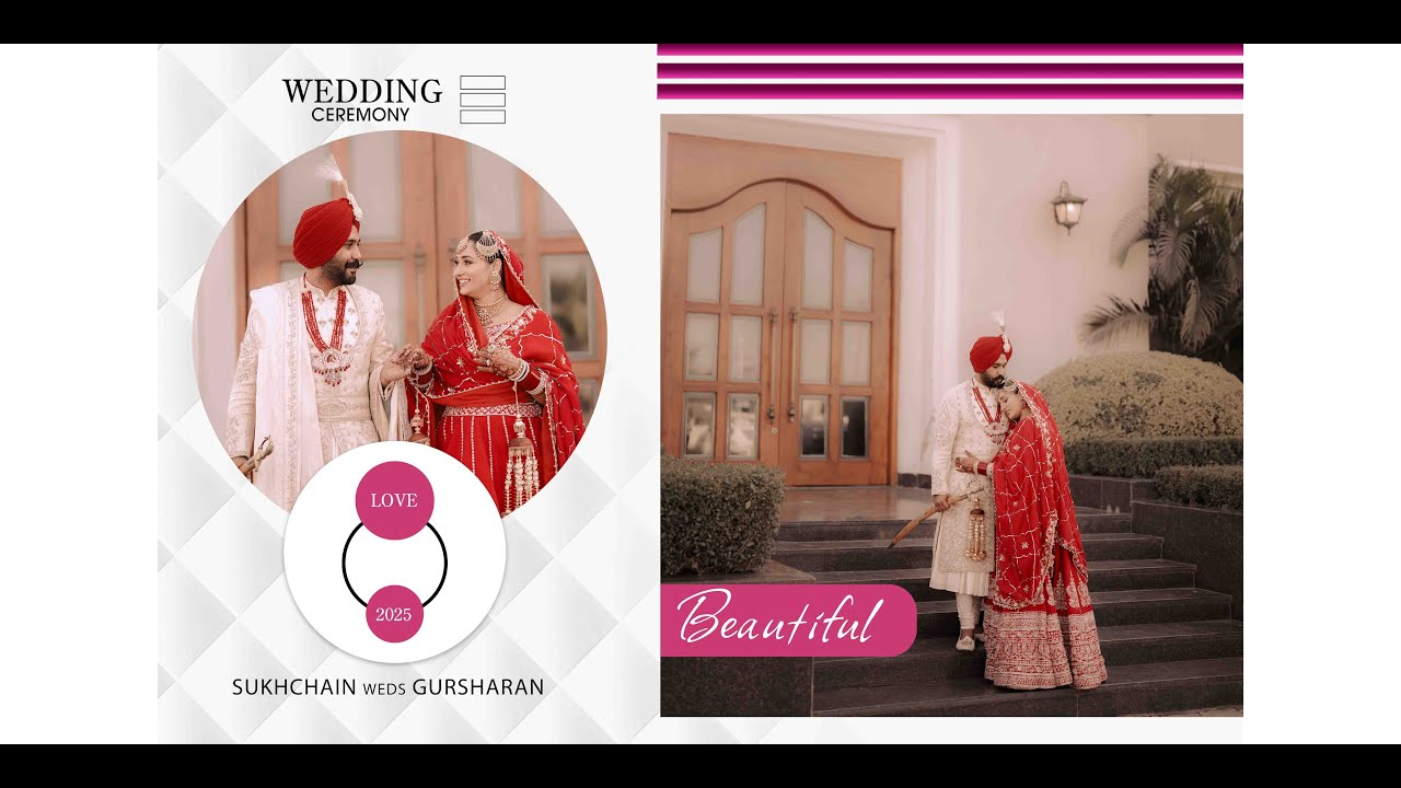 Best punjabi wedding Highlight (GAGAN STUDIO KHARAR) ||Sukhchain & Gursharan ||