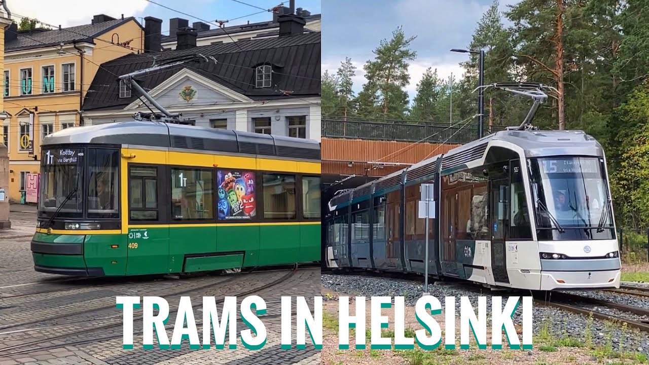 Trams and Raide Jokeri in Helsinki | Die Straßenbahn Helsinki und Jokeri-Stadtbahn