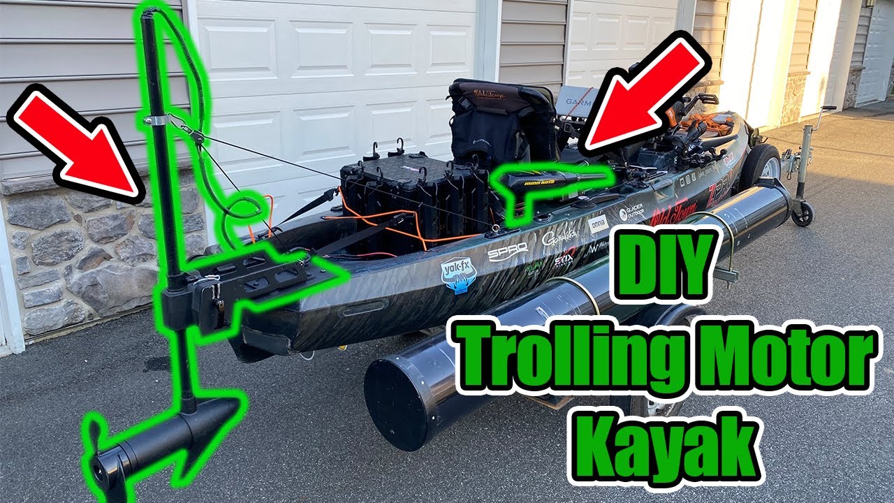 DIY Trolling Motor on Kayak | Old Town 120 PDL