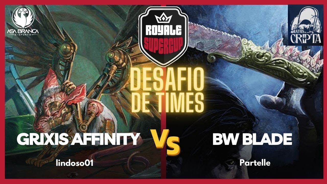 [PAUPER] Grixis Affinity VS BW Blade - Desafio de Times 2025 (R 04/04)