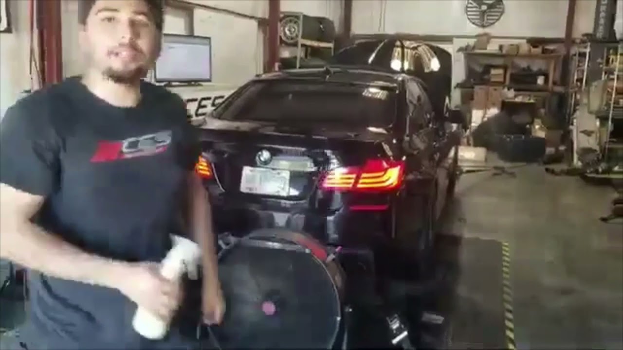 Heatsync Tuned 2013 BMW 550i Dyno's 624 WTQ on stock turbos!
