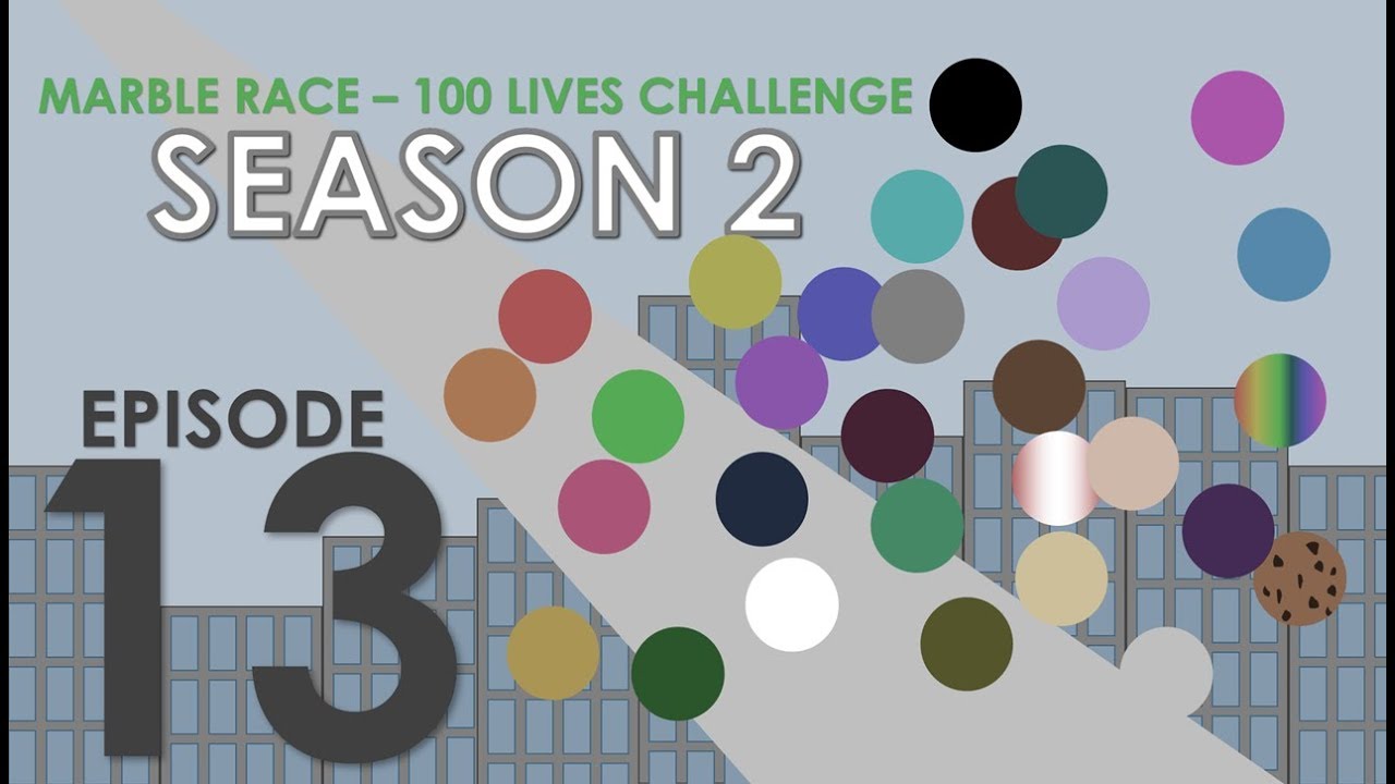 Marble Race - 100 Lives! Season 2 Part 13