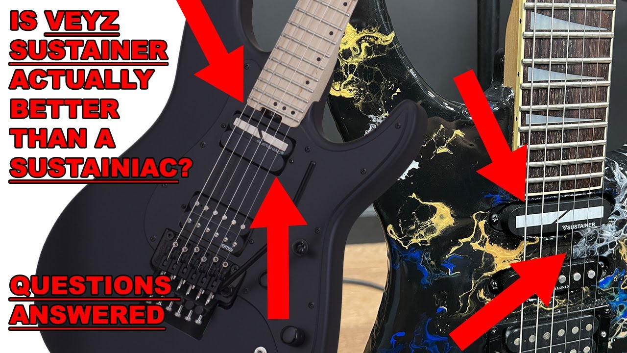 Guitar Sustainer Shootout Veyz vs Sustainiac